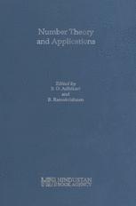Number Theory and Applications - S.D. Adhikari; B. Ramakrishnan