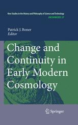 Change and Continuity in Early Modern Cosmology - Patrick Bonner