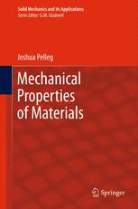 Mechanical Properties of Materials - Joshua Pelleg