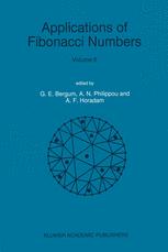 Applications of Fibonacci Numbers - G.E. Bergum; Andreas N. Philippou; Alwyn F. Horadam