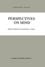 Perspectives on Mind - H.R. Otto; J. Tuedio