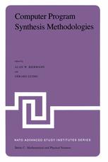 Computer Program Synthesis Methodologies - A.W. Biermann; G. Guiho