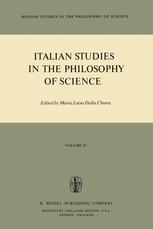 Italian Studies in the Philosophy of Science - M. TvrdÃ½; Maria Luisa Dalla Chiara