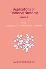 Applications of Fibonacci Numbers - G.E. Bergum; Andreas N. Philippou; Alwyn F. Horadam