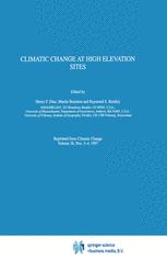 Climatic Change at High Elevation Sites - Henry F. Diaz; Martin Beniston; Raymond S. Bradley