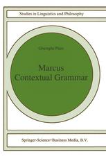 Marcus Contextual Grammars - Gheorghe Paun