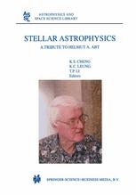Stellar Astrophysics - K.S. Cheng; Kam Ching Leung; T.P. Li