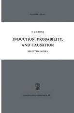 Induction, Probability, and Causation - C.D. Broad