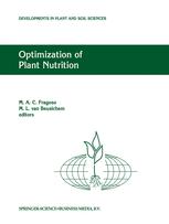 Optimization of Plant Nutrition - M.A. Fragoso; M.L. Van Beusichem
