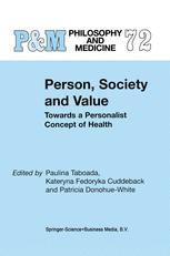 Person, Society and Value - Paulina Taboada; K.F. Cuddeback; P. Donohue-White