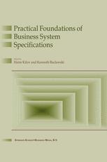 Practical Foundations of Business System Specifications - Haim Kilov; Ken Baclavski