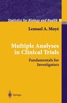 Front cover of Multiple Analyses in Clinical Trials