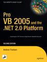 Front cover of Pro VB 2005 and the .NET 2.0 Platform