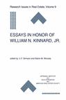 Front cover of Essays in Honor of William N. Kinnard, Jr.