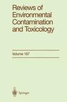 Front cover of Reviews of Environmental Contamination and Toxicology