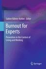 Front cover of Burnout for Experts