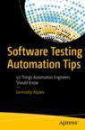 Front cover of Software Testing Automation Tips