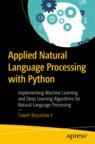 Front cover of Applied Natural Language Processing with Python