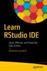 Front cover of Learn RStudio IDE