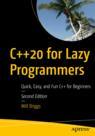 Front cover of C++20 for Lazy Programmers
