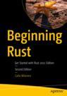 Front cover of Beginning Rust