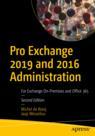 Front cover of Pro Exchange 2019 and 2016 Administration