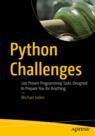 Front cover of Python Challenges
