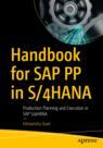 Front cover of Handbook for SAP PP in S/4HANA