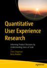 Front cover of Quantitative User Experience Research
