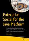 Front cover of Enterprise Social for the Java Platform