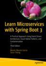 Front cover of Learn Microservices with Spring Boot 3