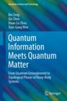 Front cover of Quantum Information Meets Quantum Matter