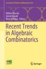 Front cover of Recent Trends in Algebraic Combinatorics