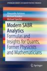 Front cover of Modern SABR Analytics