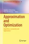 Front cover of Approximation and Optimization