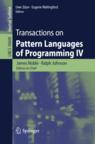 Front cover of Transactions on Pattern Languages of Programming IV