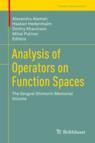 Front cover of Analysis of Operators on Function Spaces