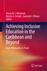 Front cover of Achieving Inclusive Education in the Caribbean and Beyond
