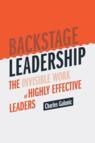 Front cover of Backstage Leadership