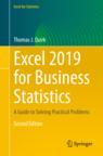Front cover of Excel 2019 for Business Statistics
