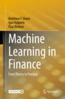 Front cover of Machine Learning in Finance