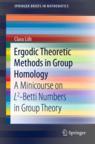 Front cover of Ergodic Theoretic Methods in Group Homology