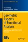 Front cover of Geometric Aspects of Functional Analysis