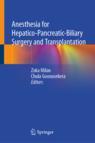 Front cover of Anesthesia for Hepatico-Pancreatic-Biliary Surgery and Transplantation