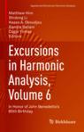 Front cover of Excursions in Harmonic Analysis, Volume 6