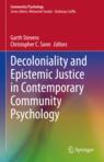 Front cover of Decoloniality and Epistemic Justice in Contemporary Community Psychology