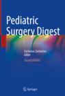 Front cover of Pediatric Surgery Digest
