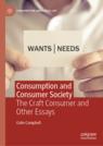 Front cover of Consumption and Consumer Society