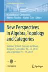 Front cover of New Perspectives in Algebra, Topology and Categories