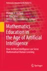 Front cover of Mathematics Education in the Age of Artificial Intelligence
